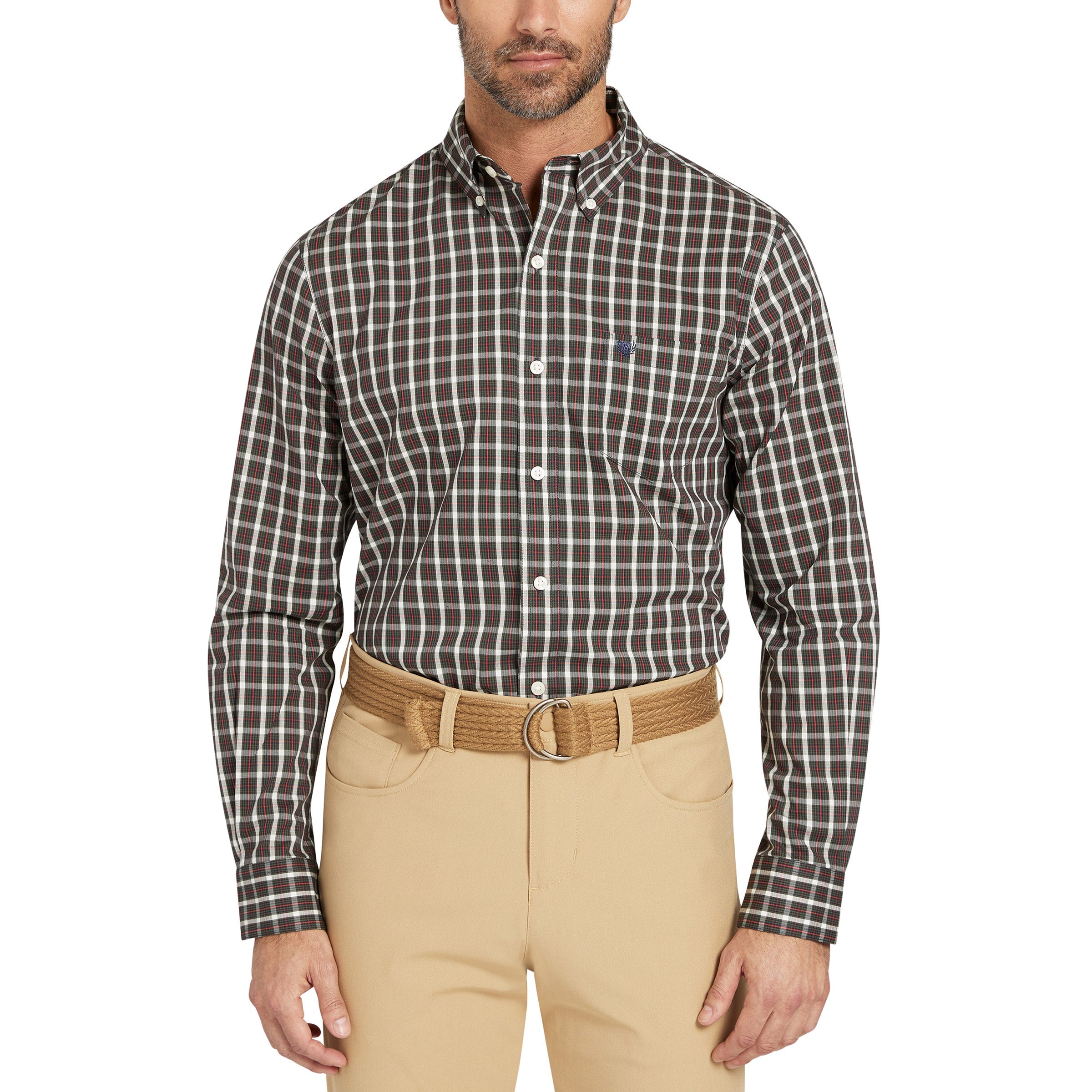 Chaps Men'S Easy Care Button-Down Shirt