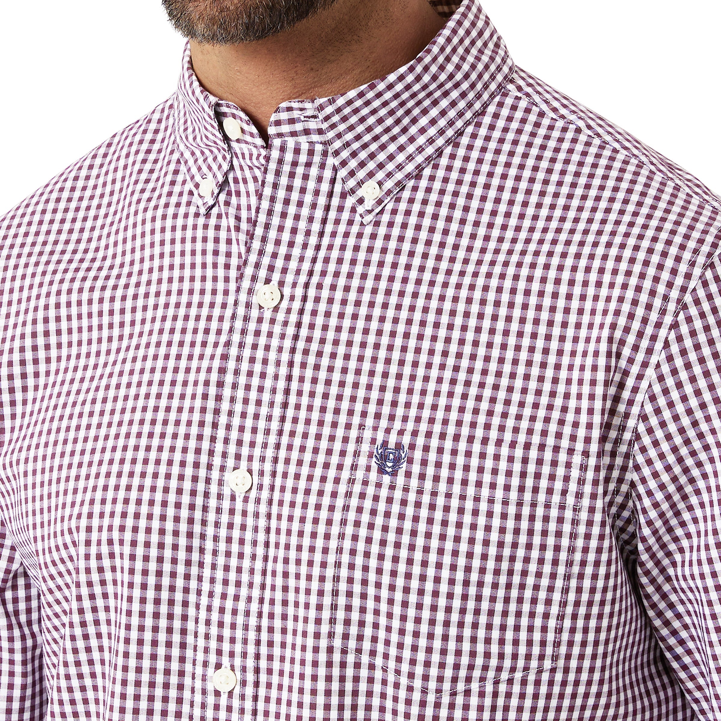 Chaps Men'S Easy Care Button-Down Shirt