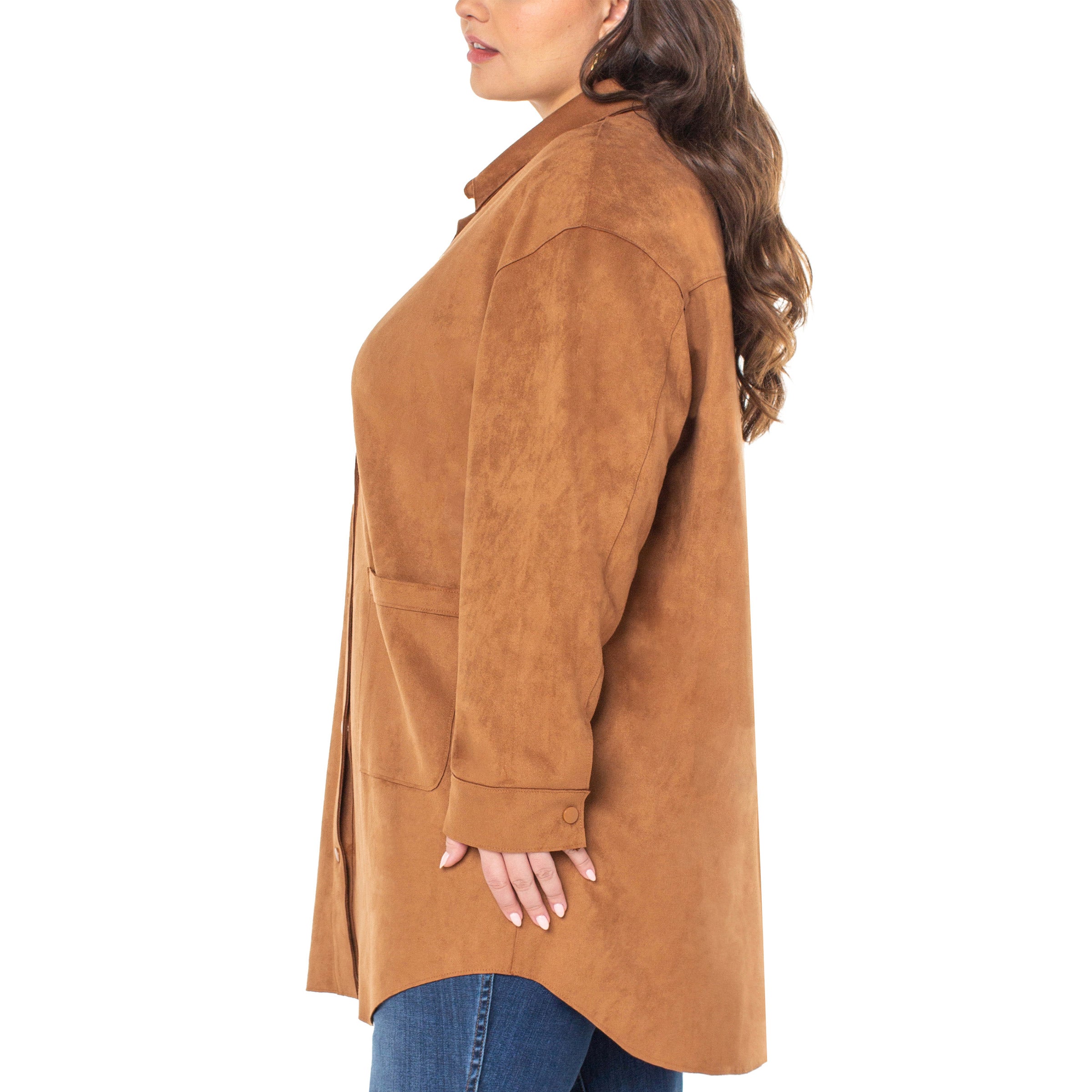 Ladies' Faux Suede Jacket