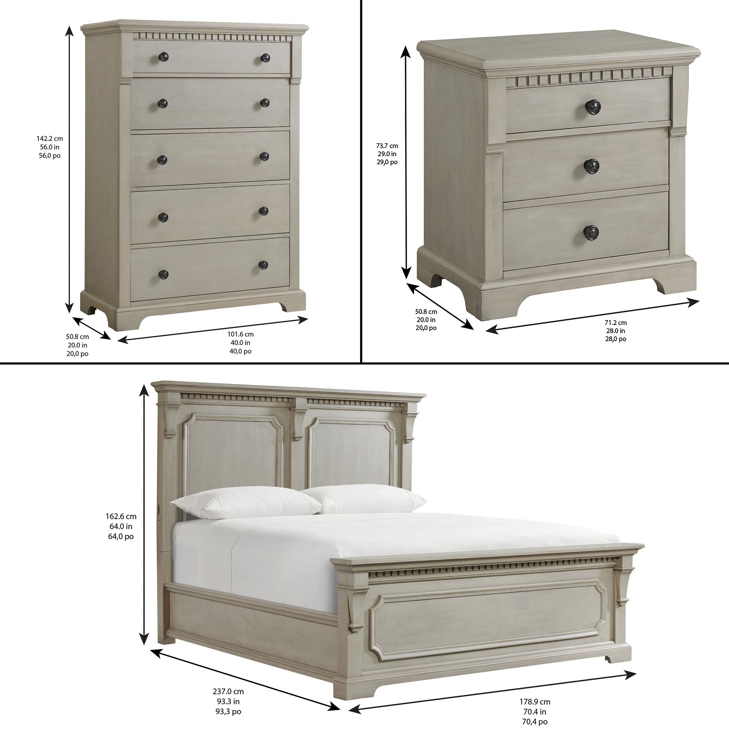 Wren 4-Piece Queen Bedroom Set