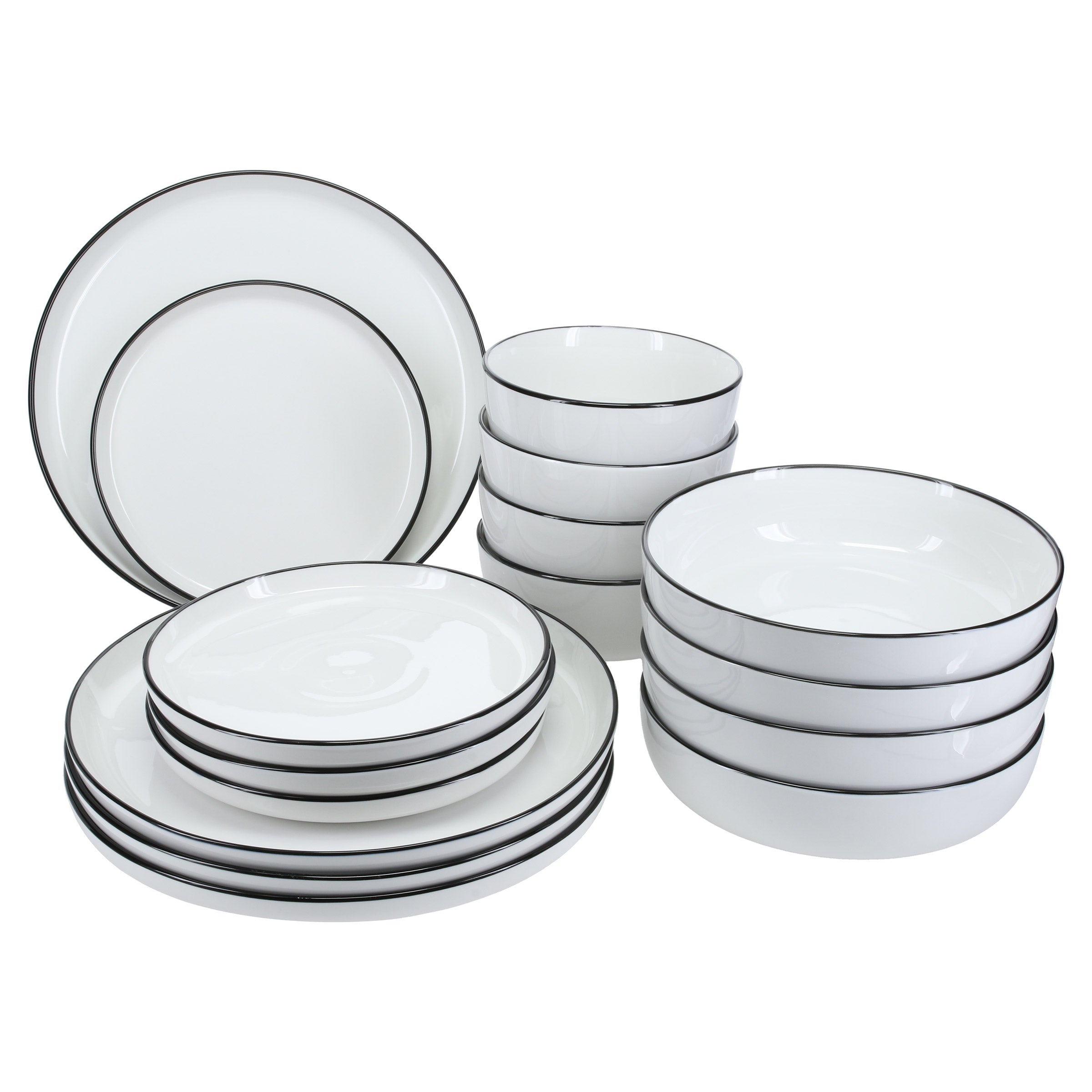 Silhouette 16-Piece Dinnerware Set