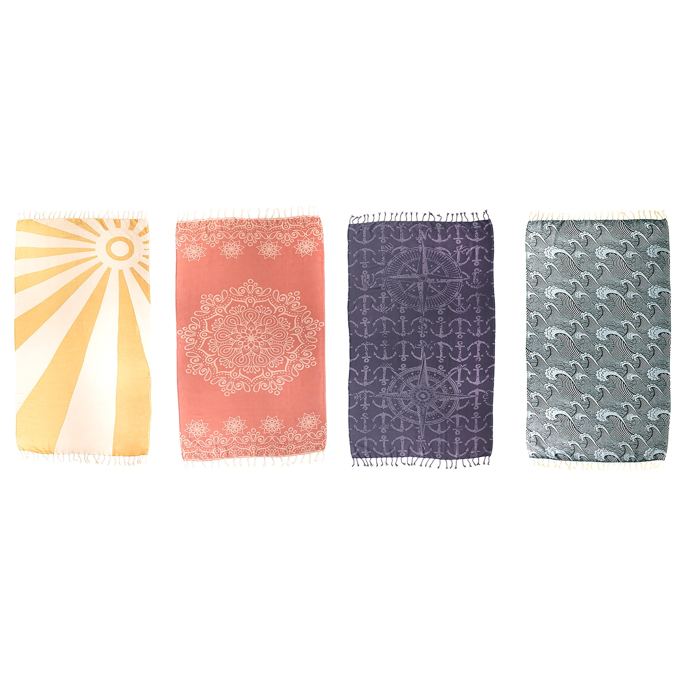 Whitley Willows Sand Free Beach Towel, 2-Piece Set