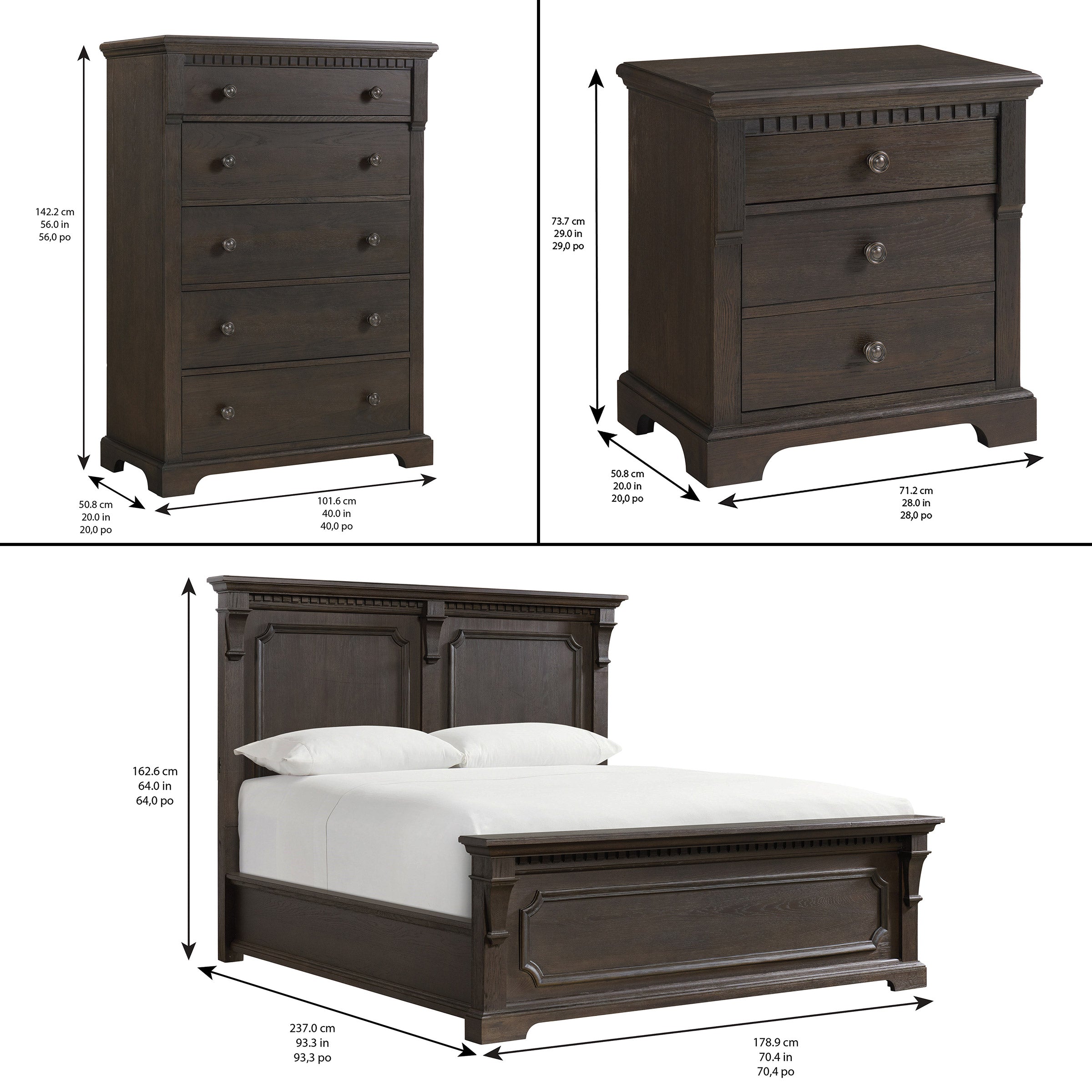 Wren 4-Piece Queen Bedroom Set