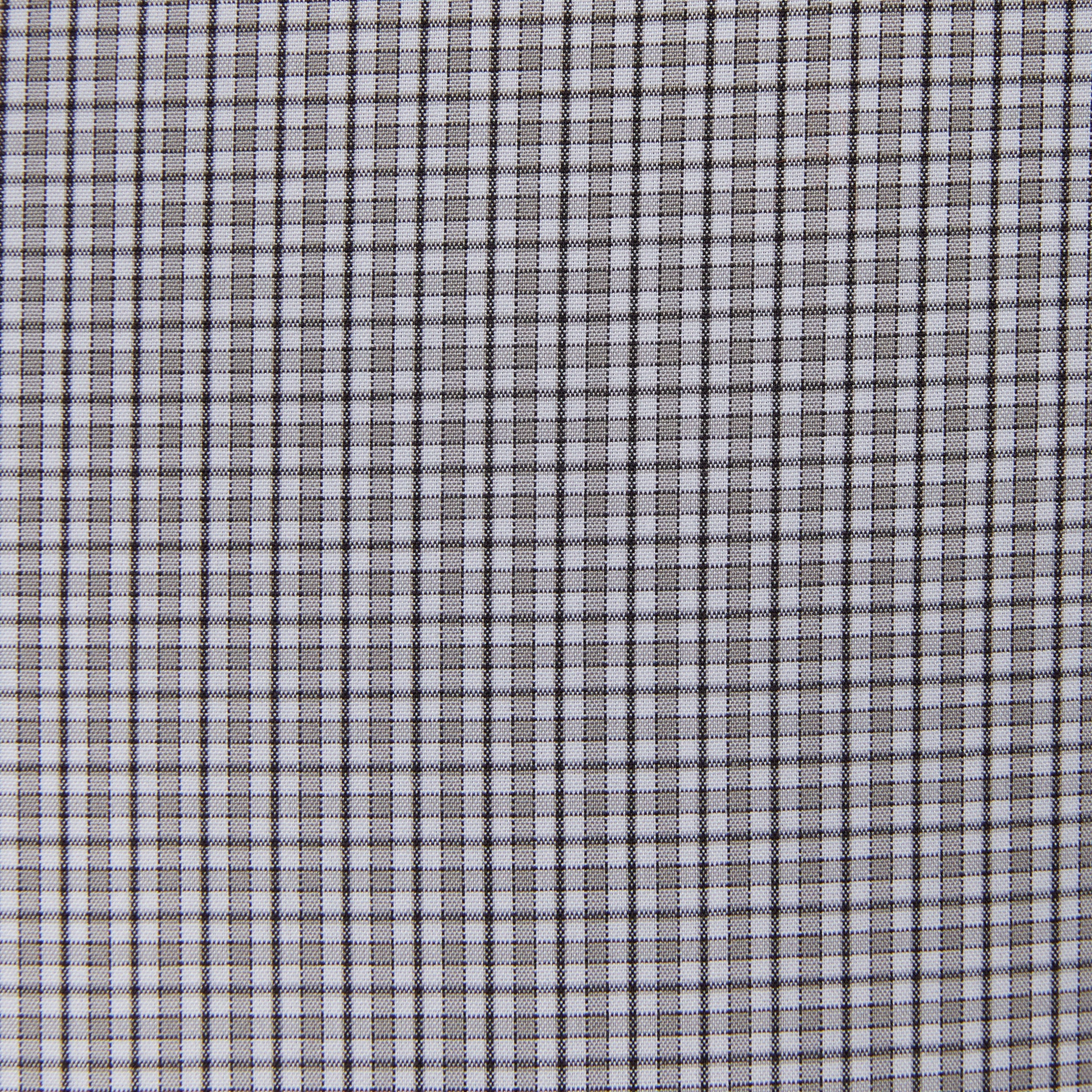 Men’S Traditional Fit Dress Shirt, Black Gray White Check