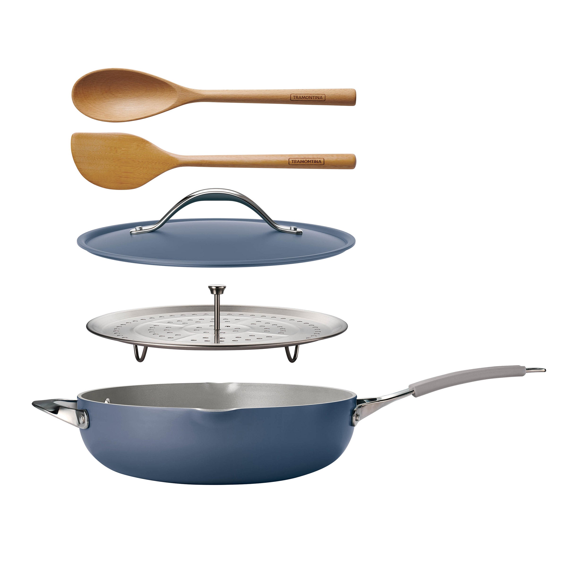 5-Quart All-In-One Ceramic Non-Stick Pan