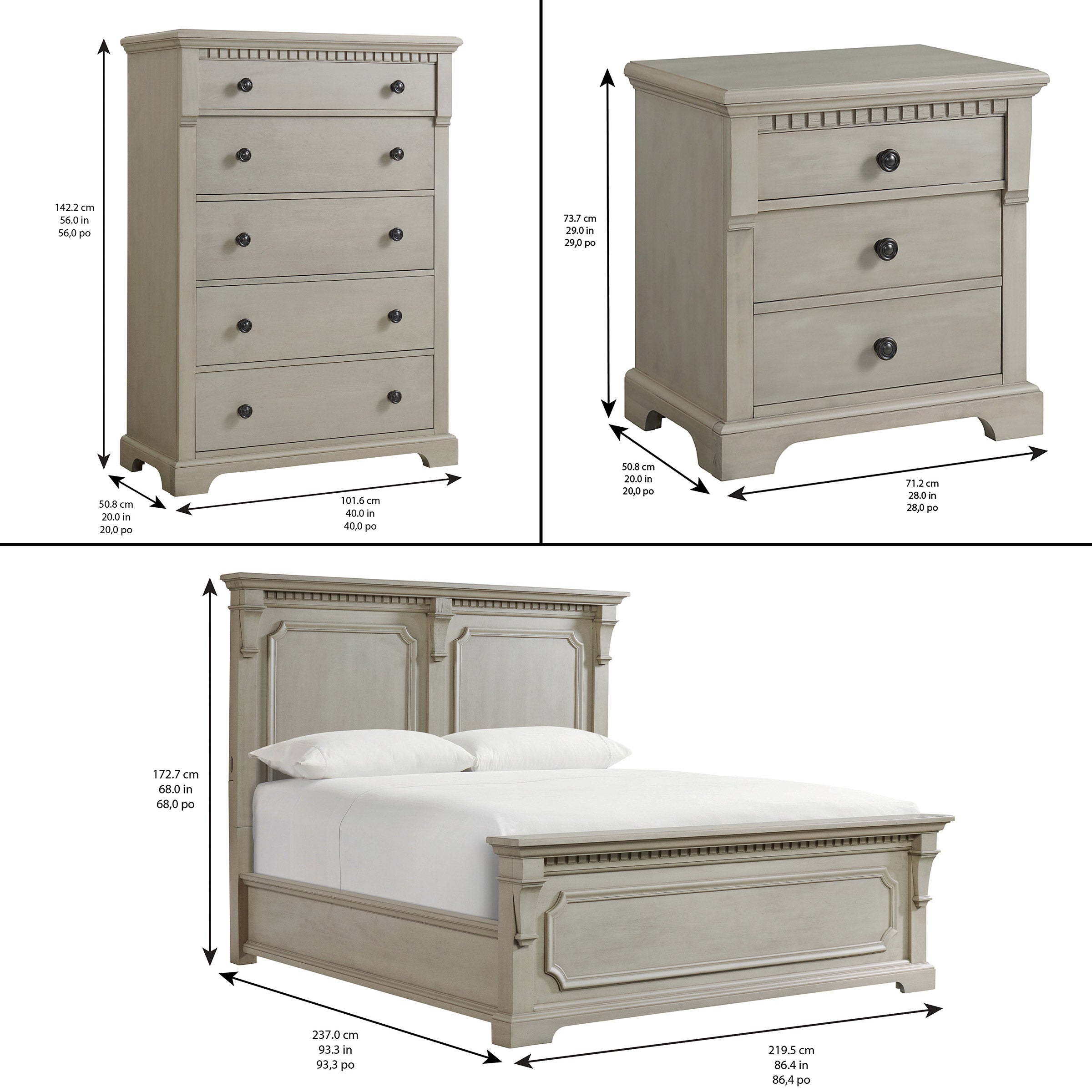 Wren 4-Piece King Bedroom Set