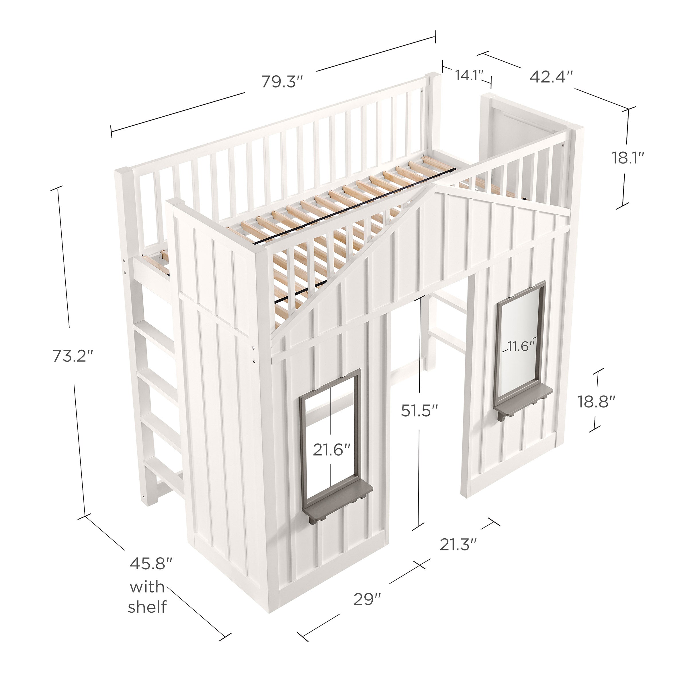 Abigail House Loft Bed