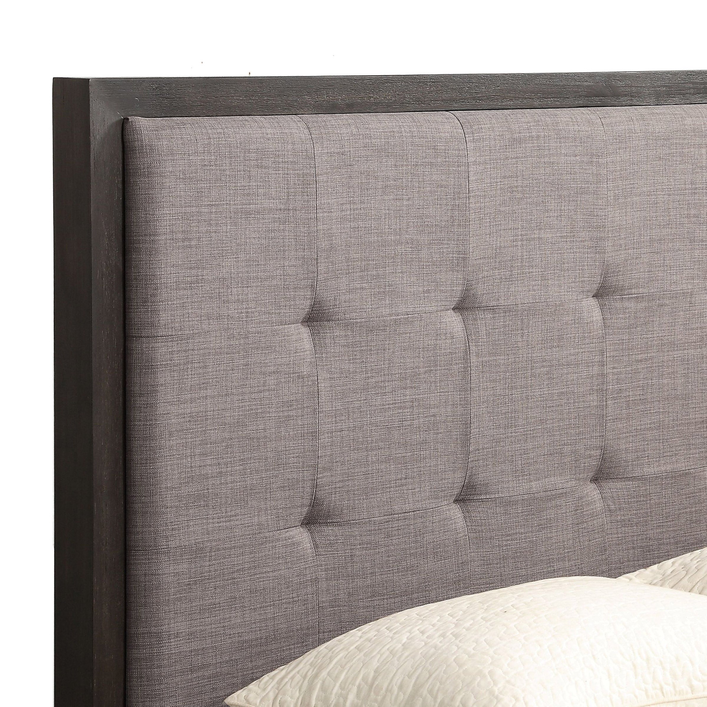 Lovelle King Bedroom Collection in Gray