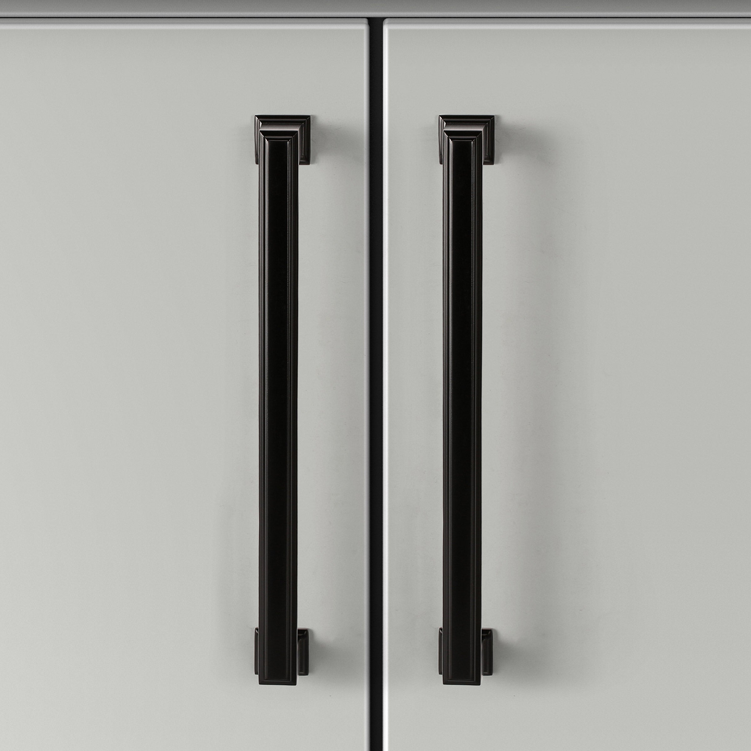 Octa Series Modern 7.5 In. CTC Square Cabinet Handle from  Collection