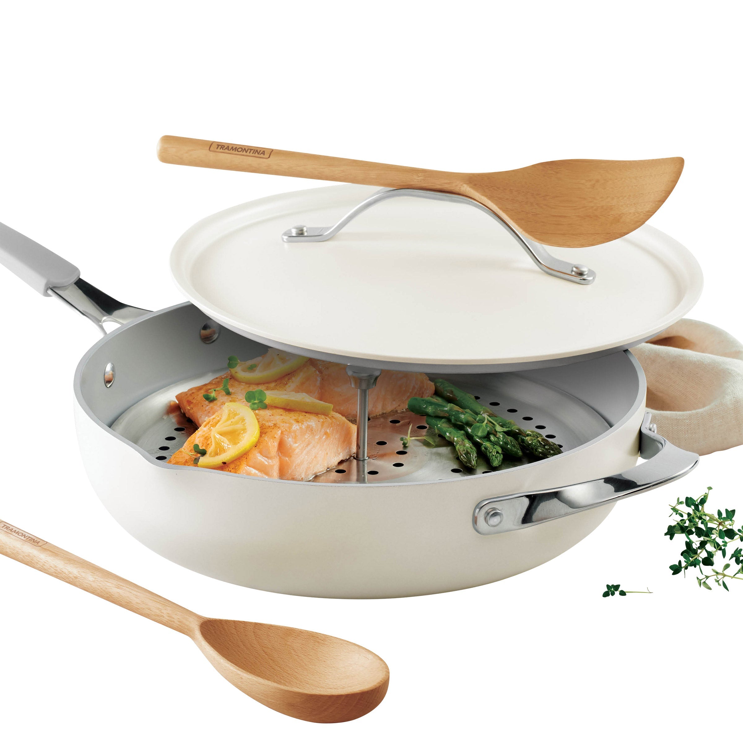 5-Quart All-In-One Ceramic Non-Stick Pan