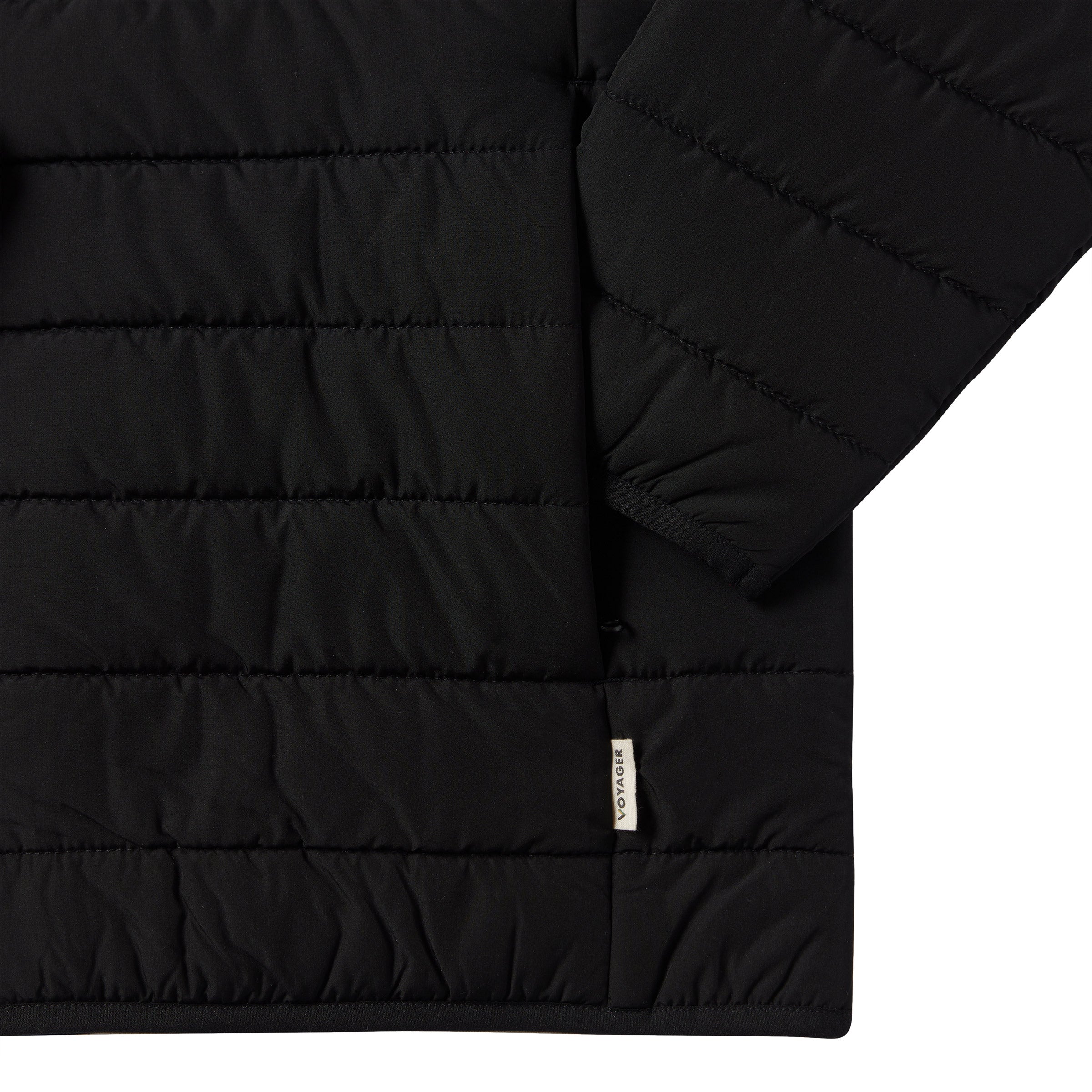 Men'S Fleece Lined Puffer Jacket