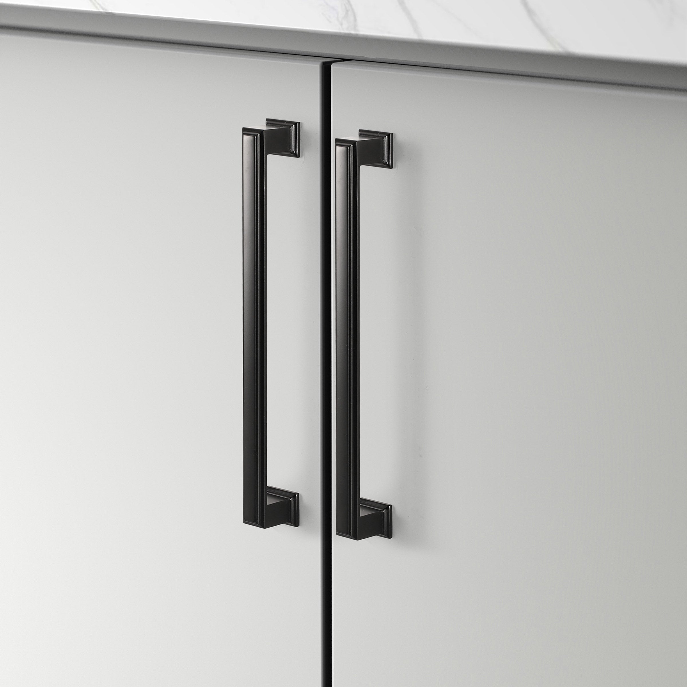 Octa Series Modern 7.5 In. CTC Square Cabinet Handle from  Collection