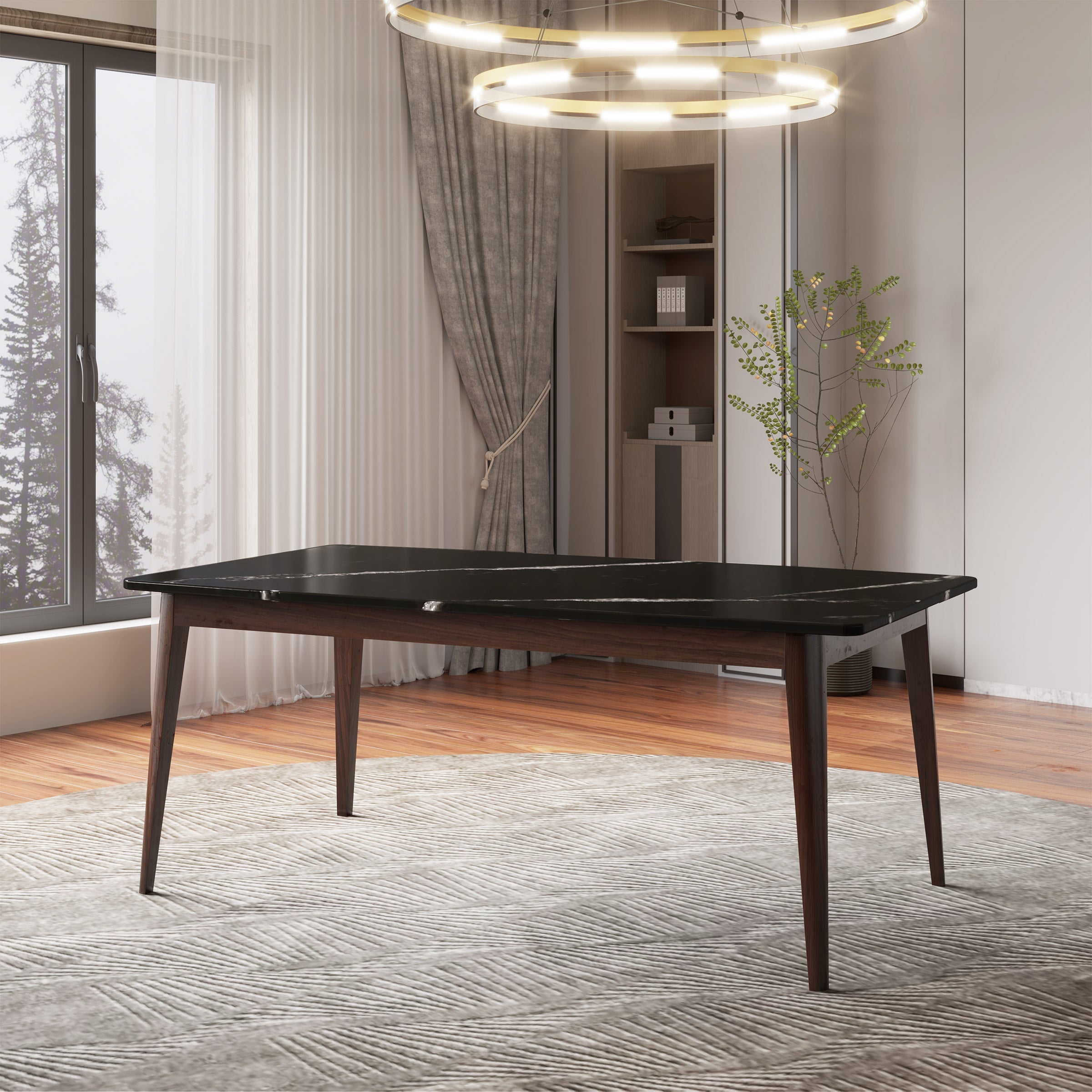 Luna 72" Quartz Dining Table