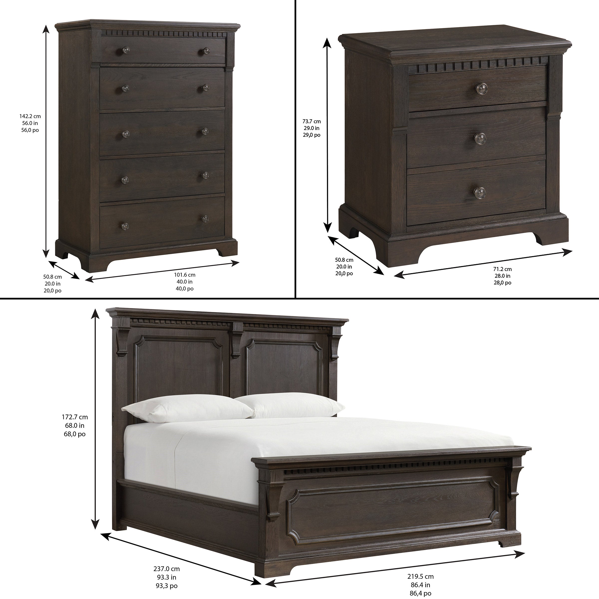 Wren 4-Piece King Bedroom Set