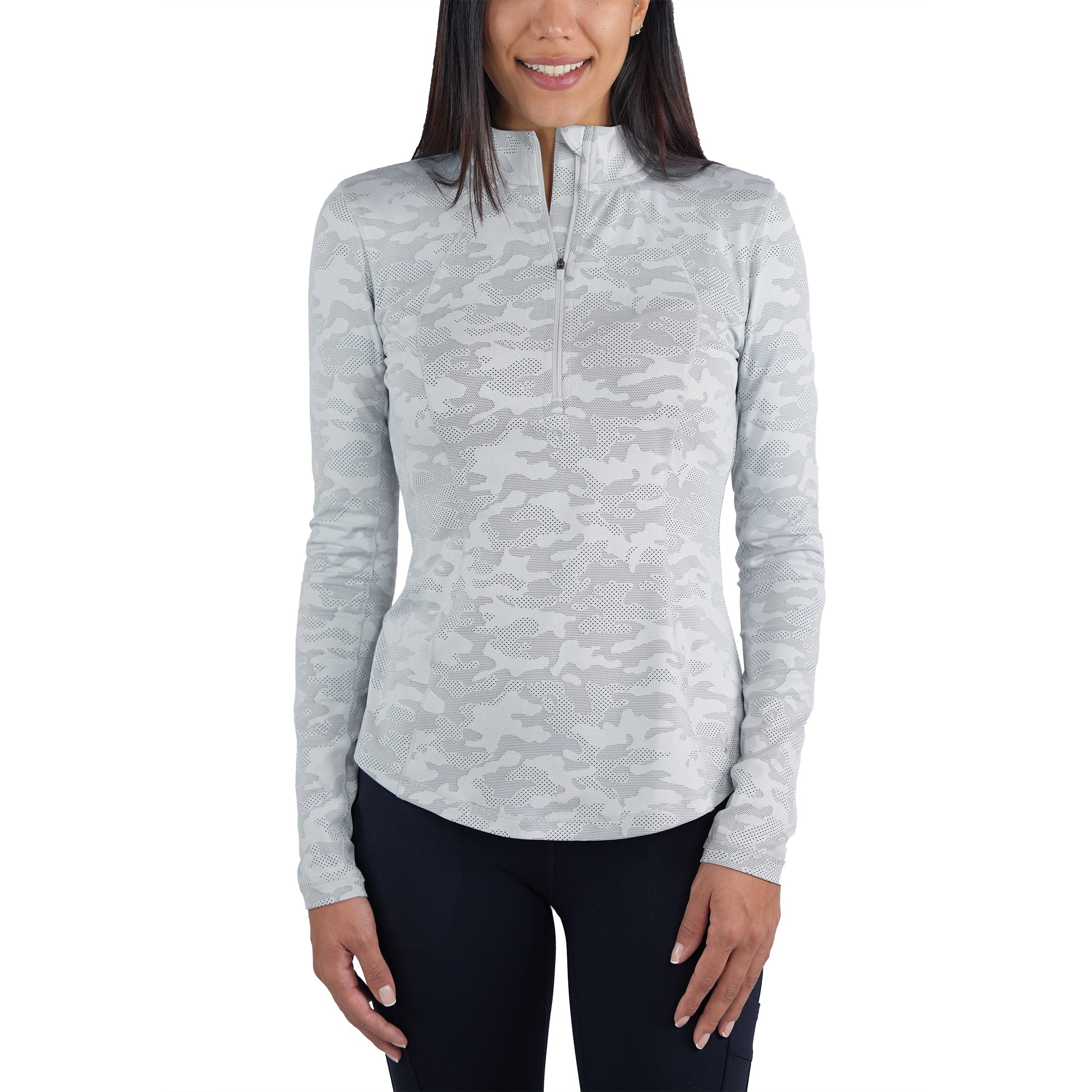 Ladies' Tech Quarter Zip Top