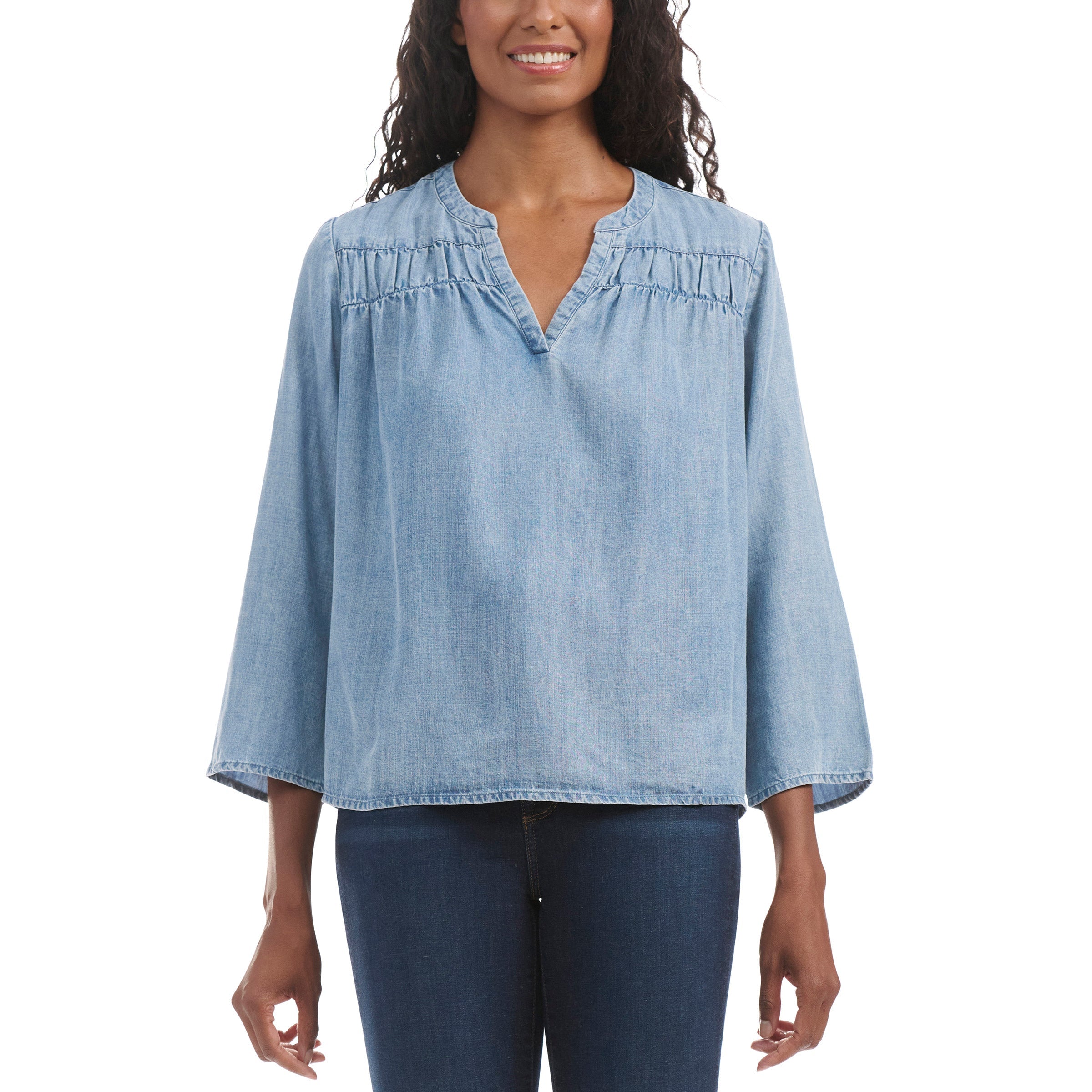 Ladies' V-Neck Blouse