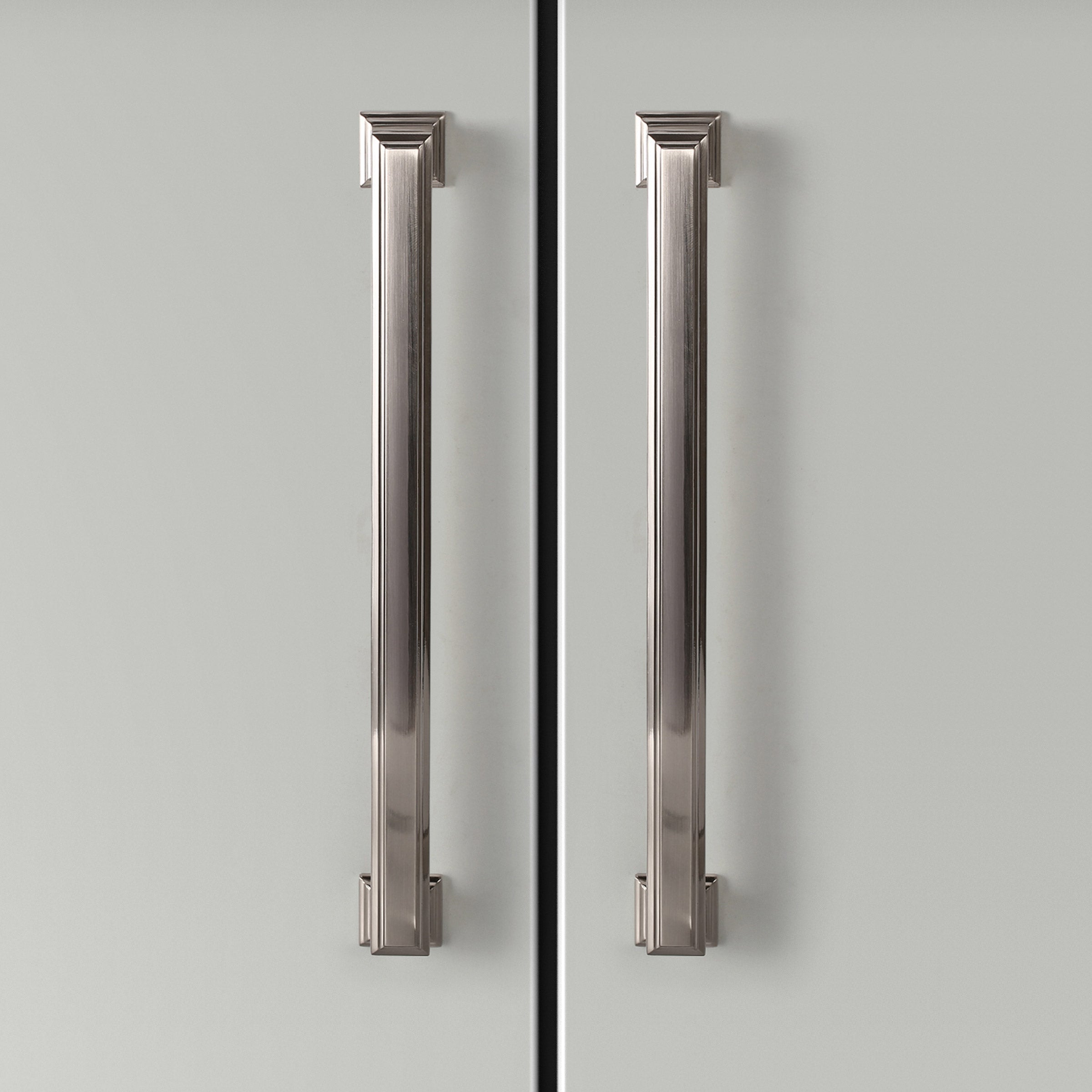 Octa Series Modern 7.5 In. CTC Square Cabinet Handle from  Collection