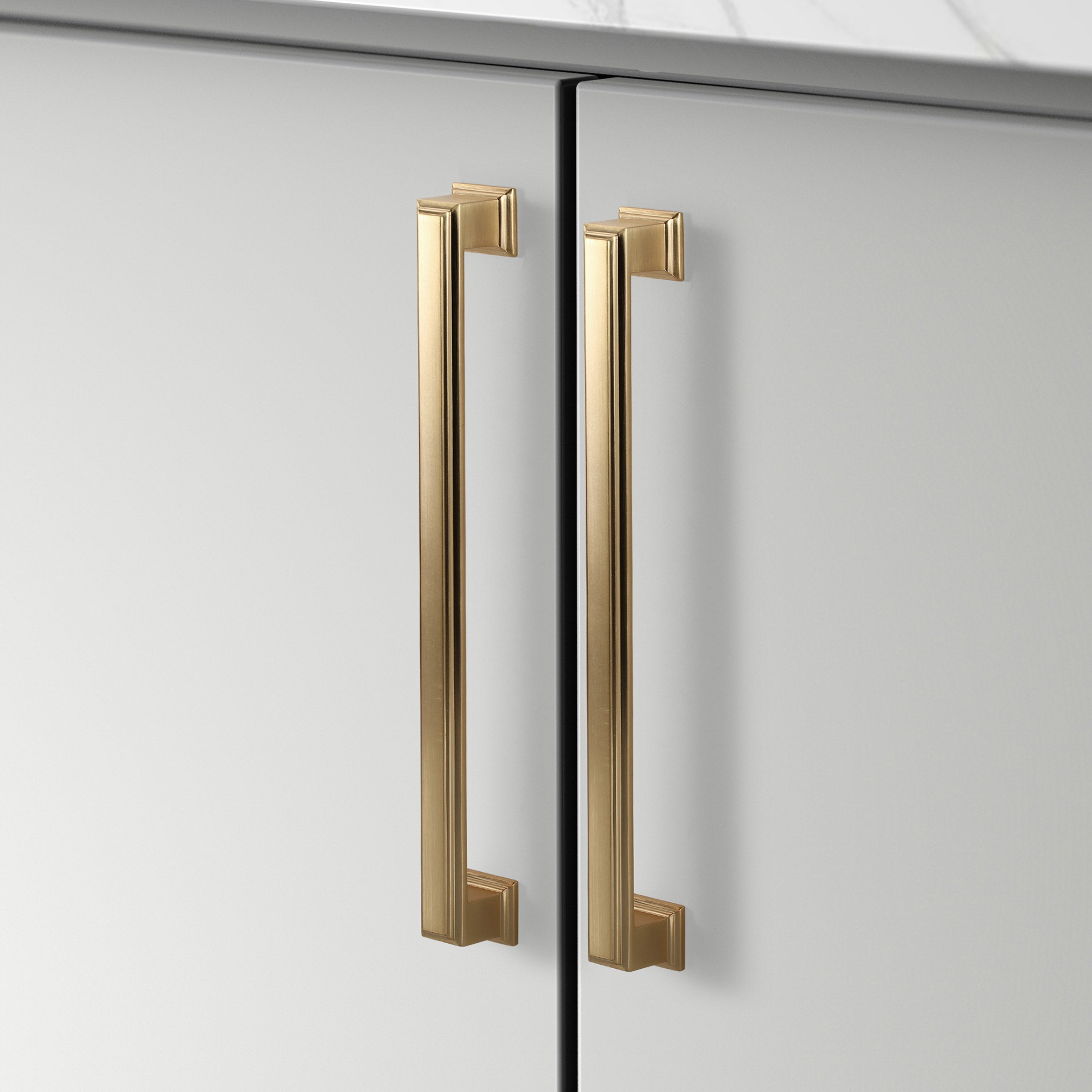 Octa Series Modern 7.5 In. CTC Square Cabinet Handle from  Collection