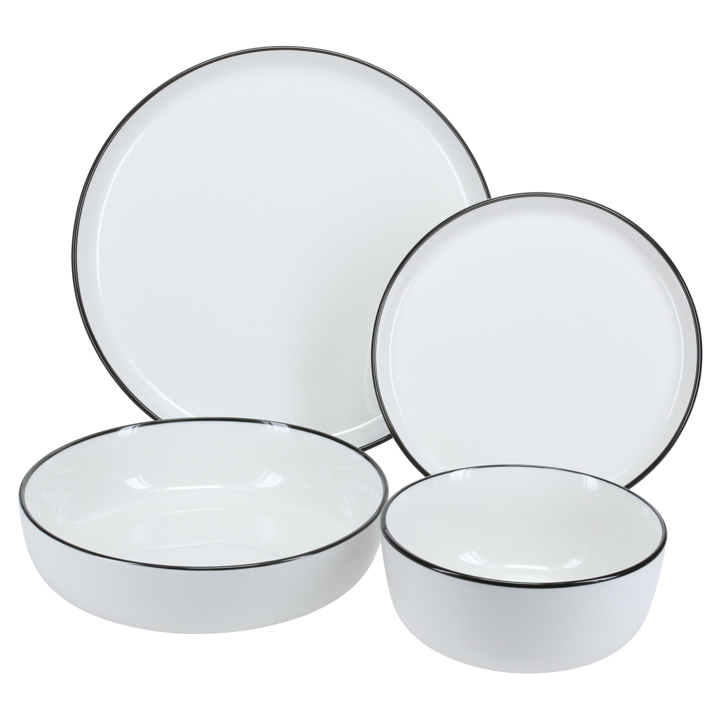 Silhouette 16-Piece Dinnerware Set