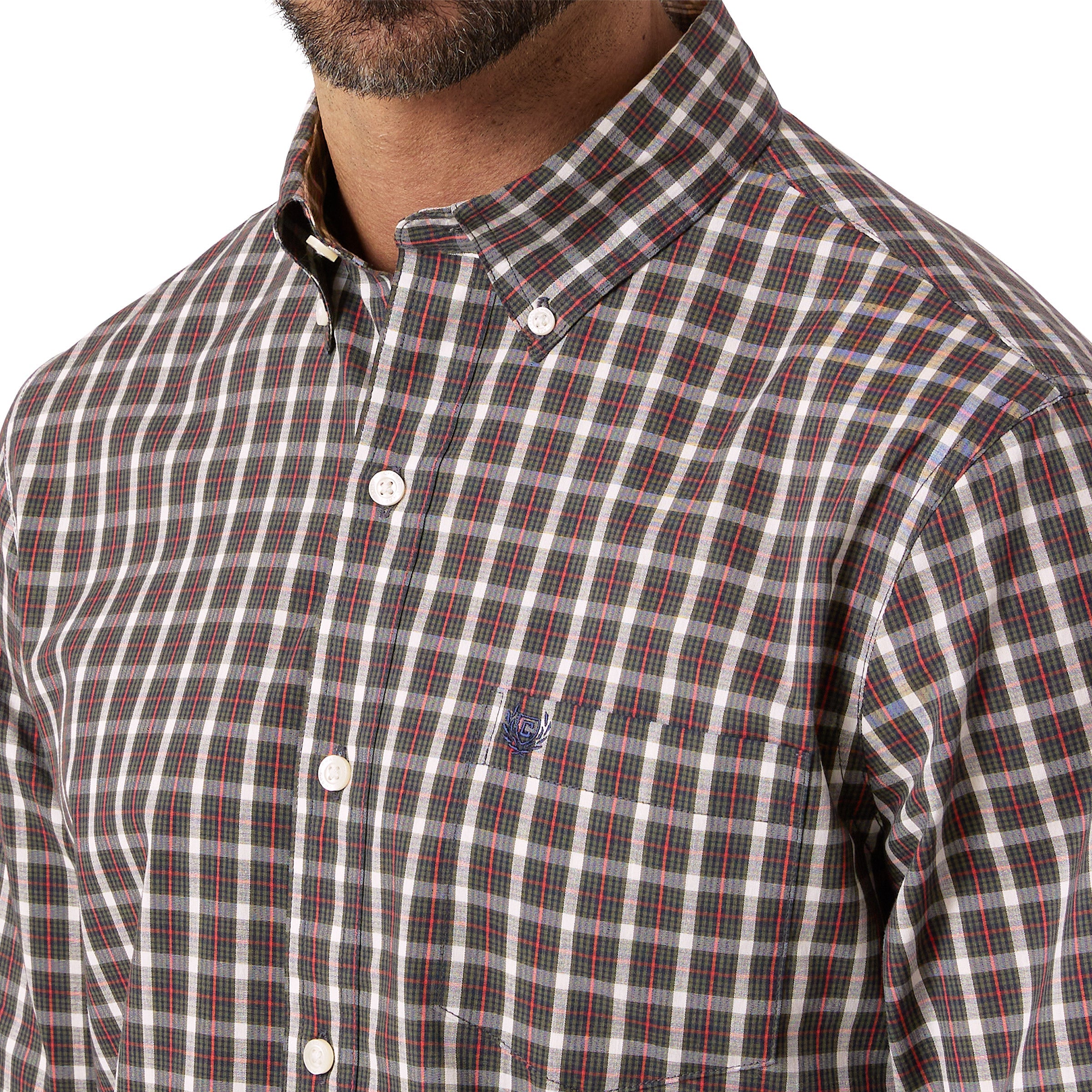 Chaps Men'S Easy Care Button-Down Shirt