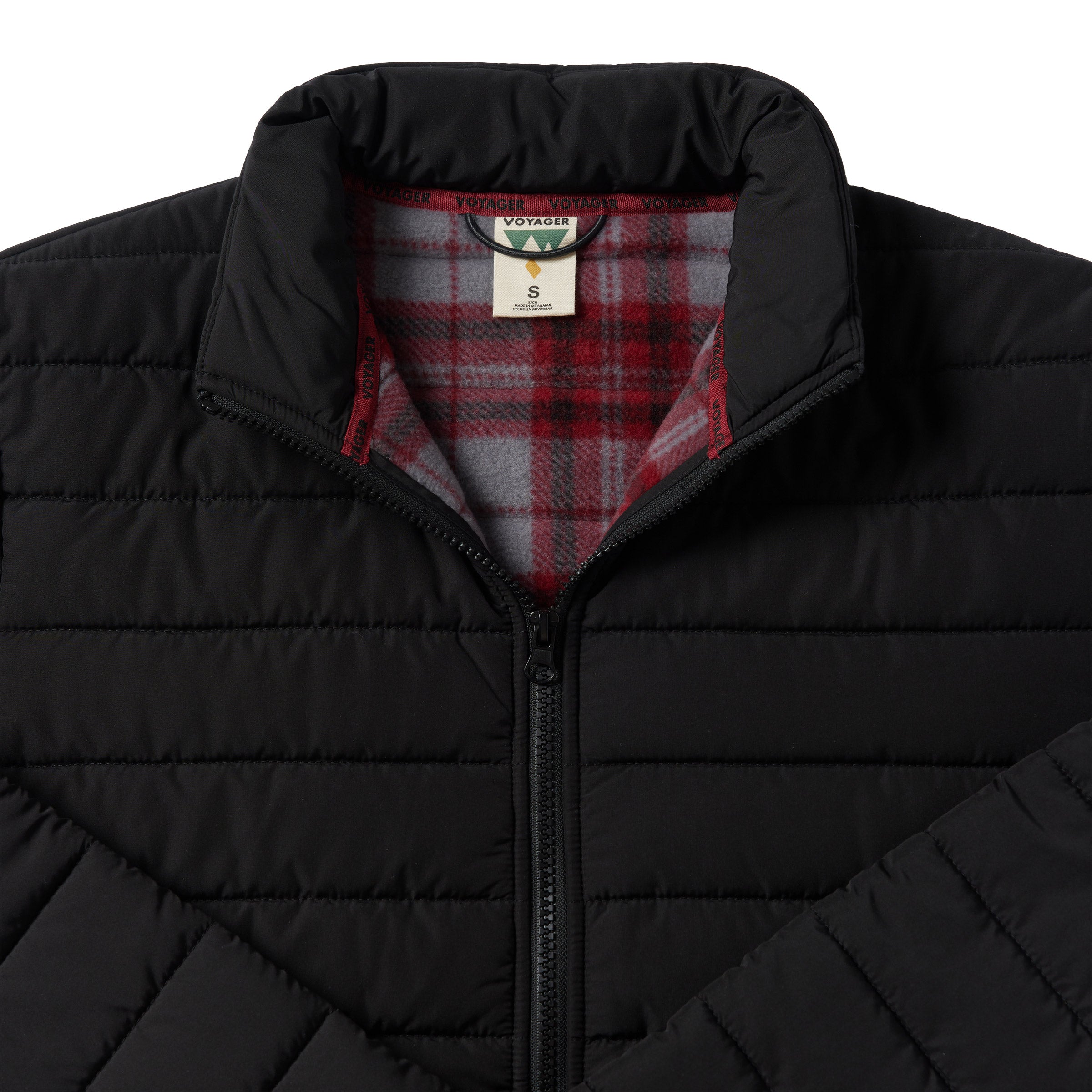 Men'S Fleece Lined Puffer Jacket