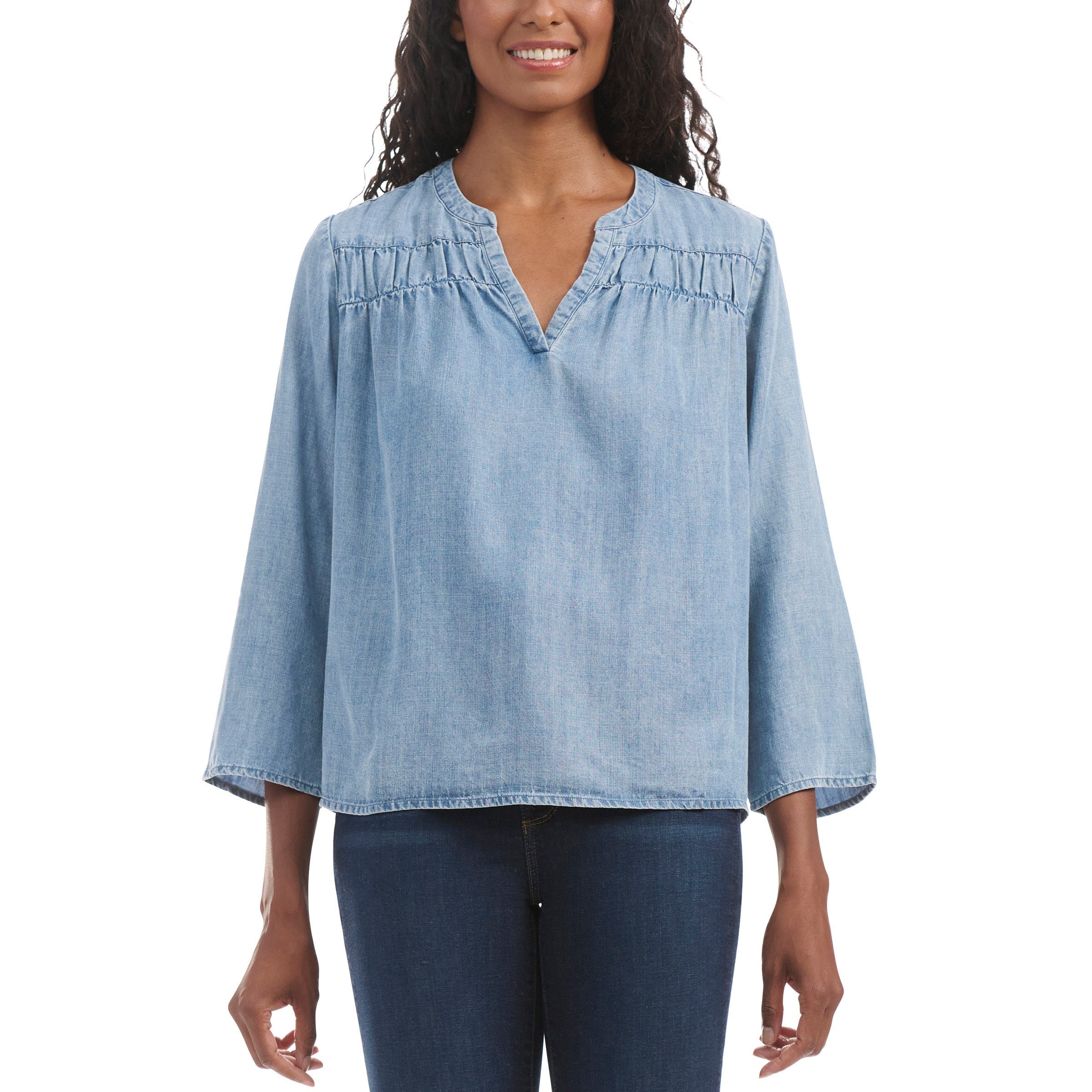 Ladies' V-Neck Blouse