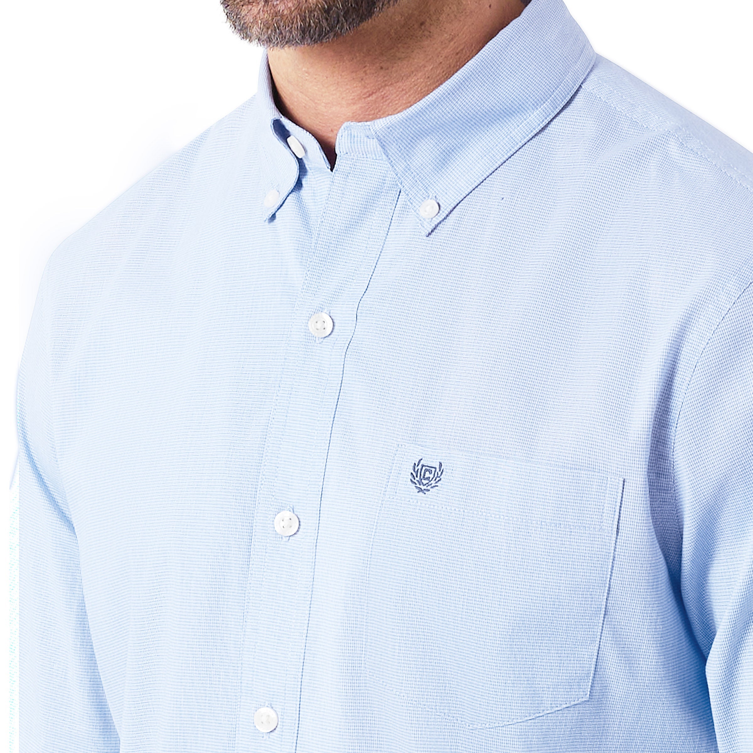 Chaps Men'S Easy Care Button-Down Shirt