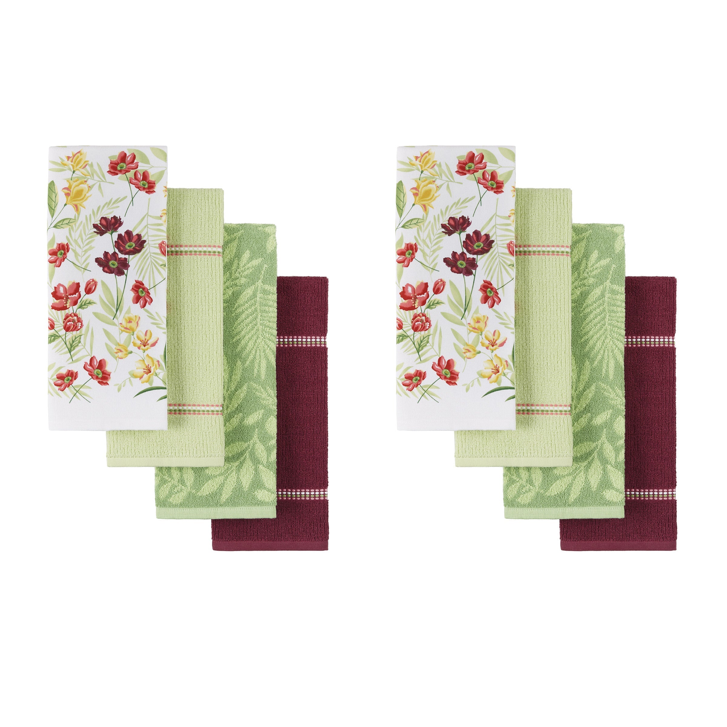 Town & Country Culinary Classics 8-Piece Kitchen Towel Set