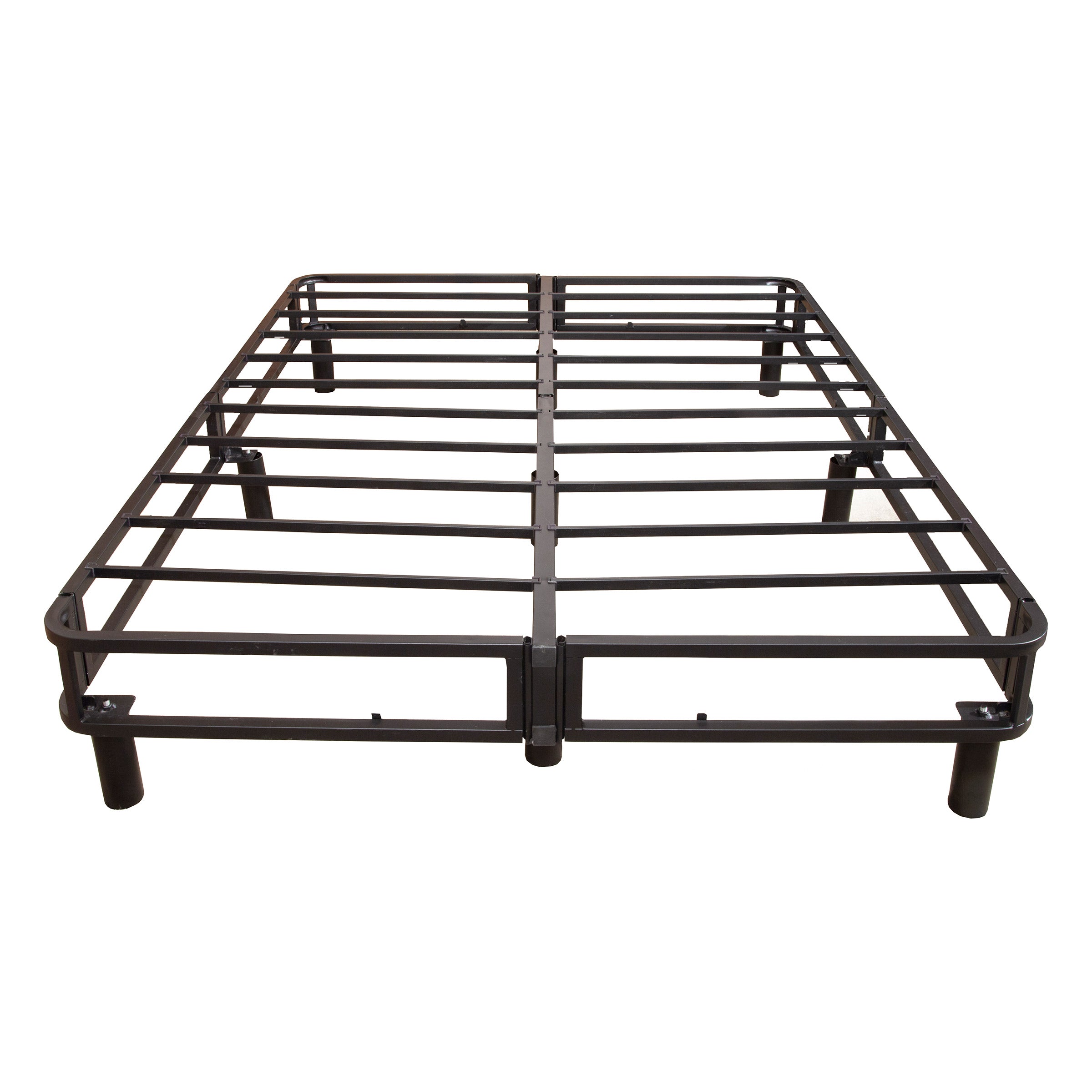 Enforce 7" Metal Box Spring with Headboard Bracket and Legs