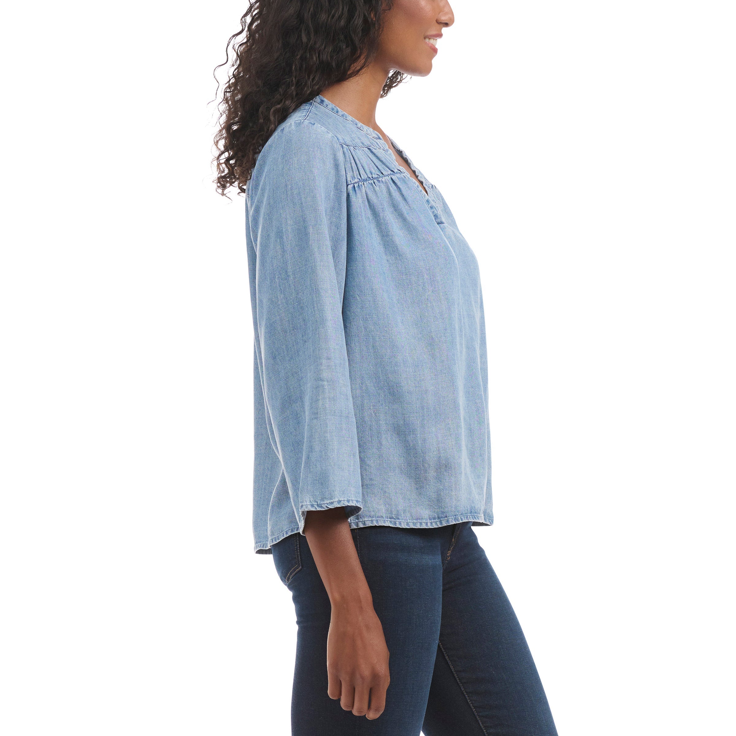 Ladies' V-Neck Blouse