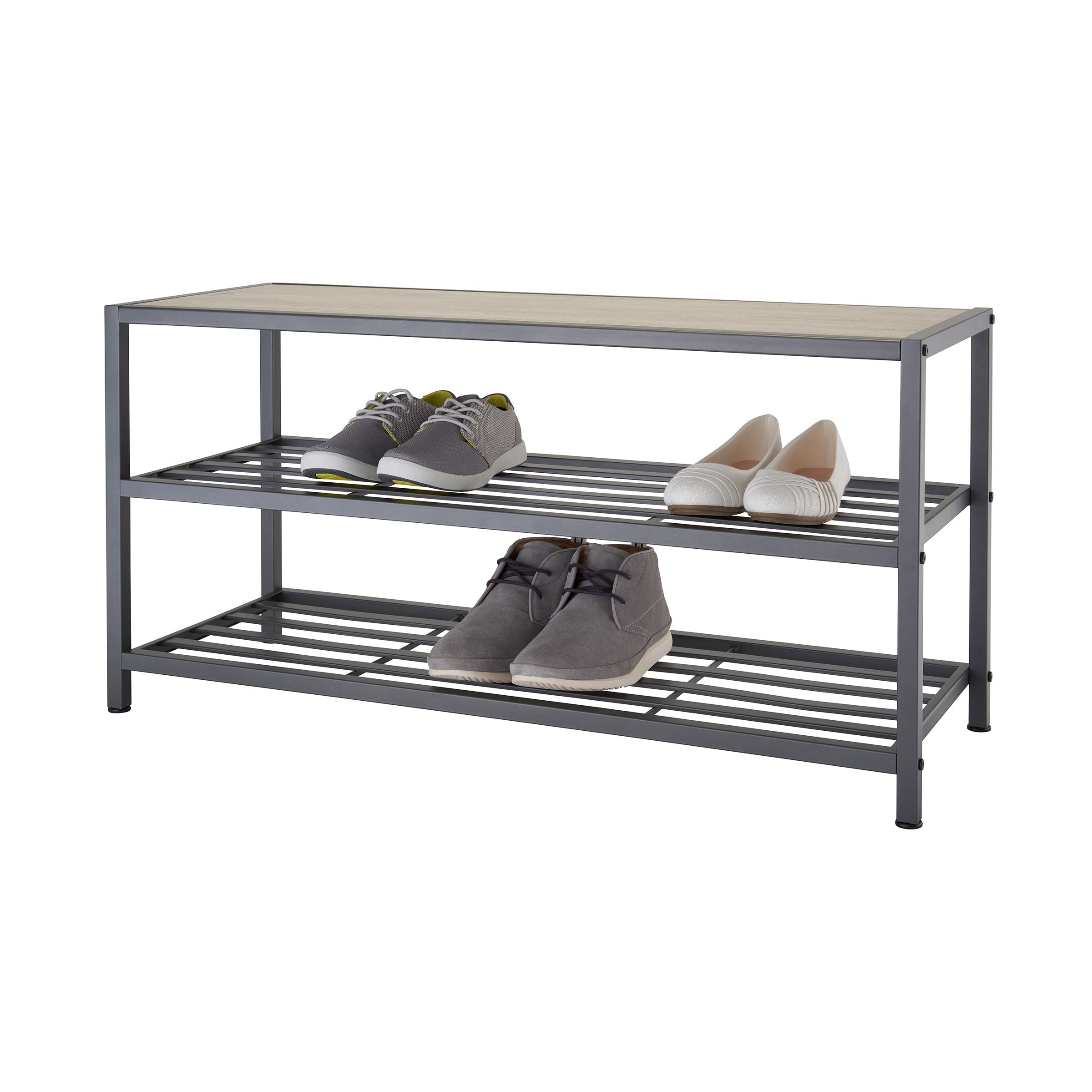 3-Tier Shoe Bench